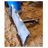 Skid Steer plate hitch receiver plate