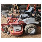 eXmark e-series Lazer Z commercial Zero turn mower, 60" deck, roll bar, 312 hrs at time of listing. Kawasaki FX751V engine, SN LZE751GKA604A1V Seller is still mowing like all of us every 3 days so hrs