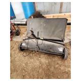 Huskee 42" pull behind lawn sweeper