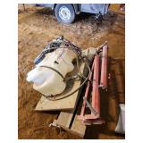 Fimco 25gal sprayer with sprayer boom