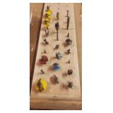 Asstd 1/4" shank router bits