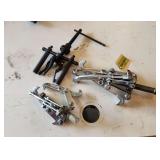 2 gear pullers and pilot bearing puller