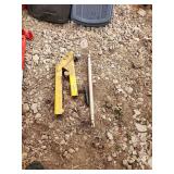 Loader bucket  clamp on hitch receiver and lightweight 3 pt arm