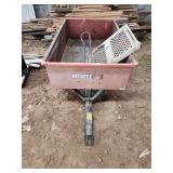 24 x 60 pull behind yard dump trailer Huskee 20