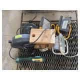 Retractable drop cords, and work lights