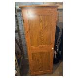 Fiberboard cupboard 13D x 21L x 53H