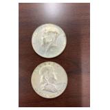 1965 JF Kennedy Half Dollars