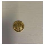 2019 Liberty 1/10 Fine Gold 5 Dollar Coin
