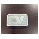 1oz Troy pure silver miniature bar