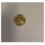 2019 Liberty 1/10 Fine Gold 5 Dollar Coin