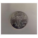 2001 Liberty Silver Dollar