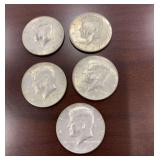 1967 JF Kennedy Half Dollars