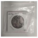 1942 VG Walker Half Dollar