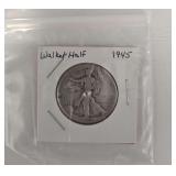 1945 Walker Half Dollar