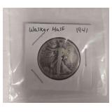 1941 Walker Half Dollar