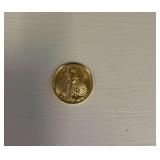 2019 Liberty 1/10 Fine Gold 5 Dollar Coin