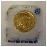 2008 American Gold Buffalo Liberty 1oz .998 Fine Gold