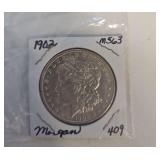1902 MS63 Morgan 409 One Dollar