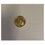 2019 Liberty 1/10 Fine Gold 5 Dollar Coin