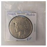 1923 Peace EF One Dollar