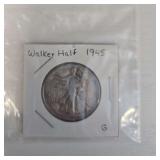 1945 Walker Half Dollar