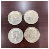 1967 JF Kennedy Half Dollars