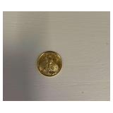 2019 Liberty 1/10 Fine Gold 5 Dollar Coin