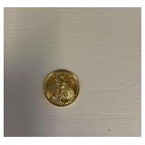 2019 Liberty 1/10 Fine Gold 5 Dollar Coin
