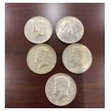 1966 JF Kennedy Half Dollars