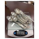 Various Sterling flatware pieces
