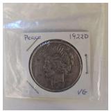 1922D VG One Dollar