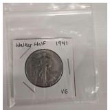 1941 VG Walker Half Dollar