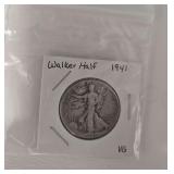 1941 VG Walker Half Dollar