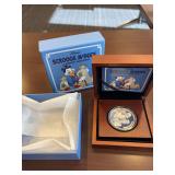 Disney $CROOGE McDuck 1oz. Silver Coin, Limited Edition