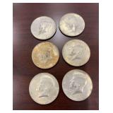 1969 JF Kennedy Half Dollars
