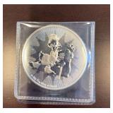 Disney 2018 $CROOGE McDuck 1oz. .999 Fine Silver Coin
