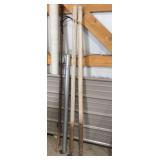 Plant holders, Wood stakes