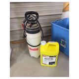 Spray bottle, Weed and Grass killer 1/2 full
