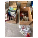 Cookie cutters, popsicle holders, scrap books (several new)