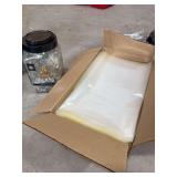 Bags, Glass chips for fireplace
