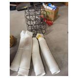 Downspouts-white, wine rack