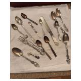 Misc. flatware and serving pieces