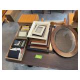Misc picture frames as shown
