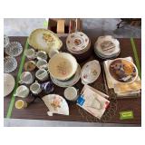 Decorator plates, shaving cups and more