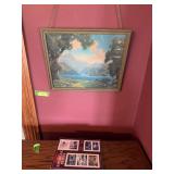 R Atkinson Fox "Glorious Vista" 19x16 and reference book