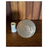 Brass Corps of Engineers US Army survey marking pin