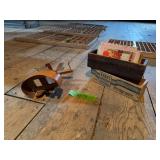 Stereoscope viewer w cards and postcards