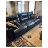 Franklin Co Couch,  112" recliners on the outside