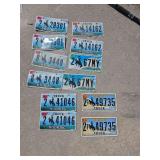 Wyoming license plates