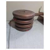 Four 10lb weights